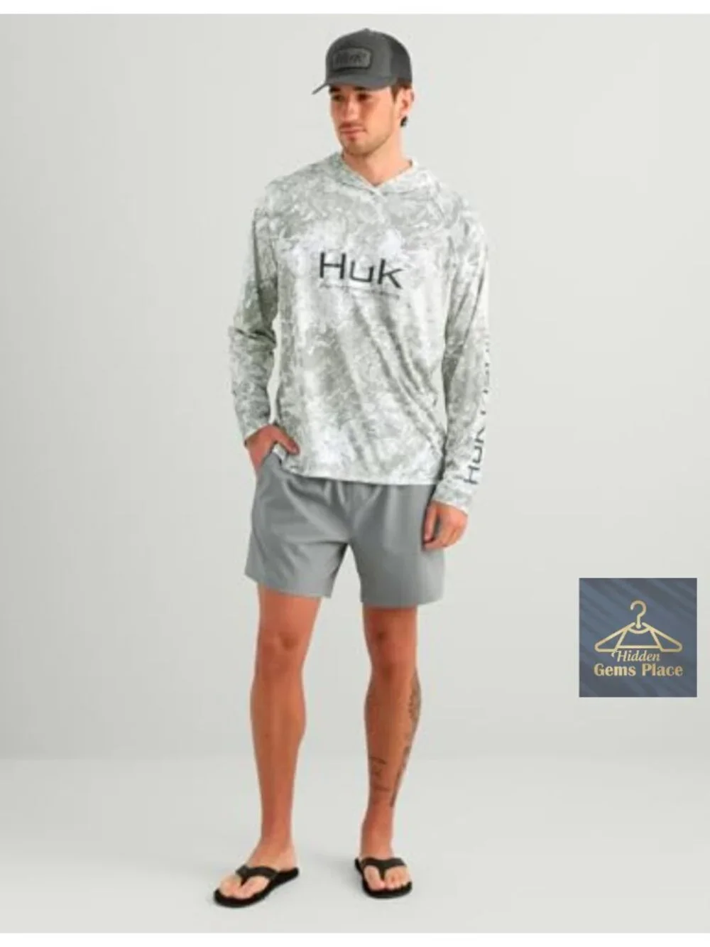 Men's Performance Long Sleeve Crew Rash Guard Shirt